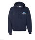 Russell Athletic - Dri Power® Hooded Sweatshirt - 695HBM - Navy - Embroidery